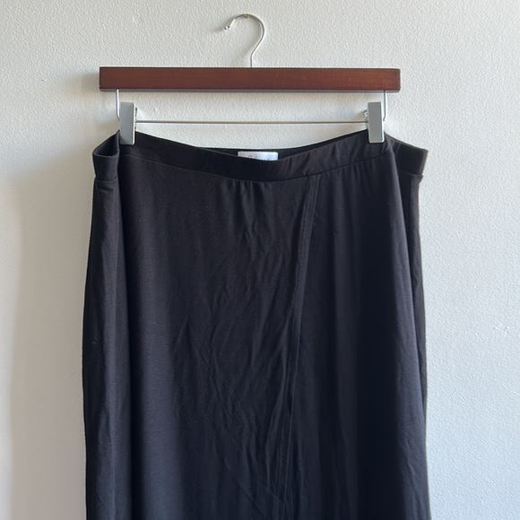 Black Maxi High Low Skirt XXL NWT - Picture 2 of 8